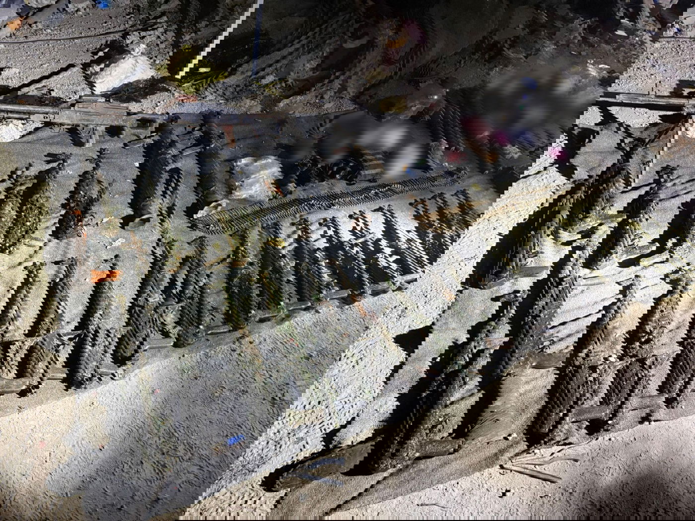 מצבור אמצעי לחימה שאותרו בתוואי תת-קרקעי במרחב בית חאנון