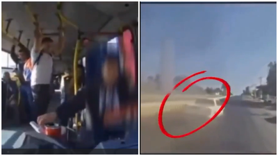 "תחזיקו חזק": נהג במקסיקו סירב להפוך את האוטובוס שלו למדורת הקרטל