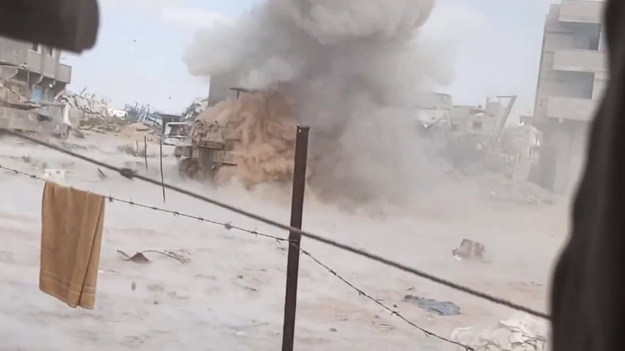 טנק מרכבה במלחמת התקומה בעזה