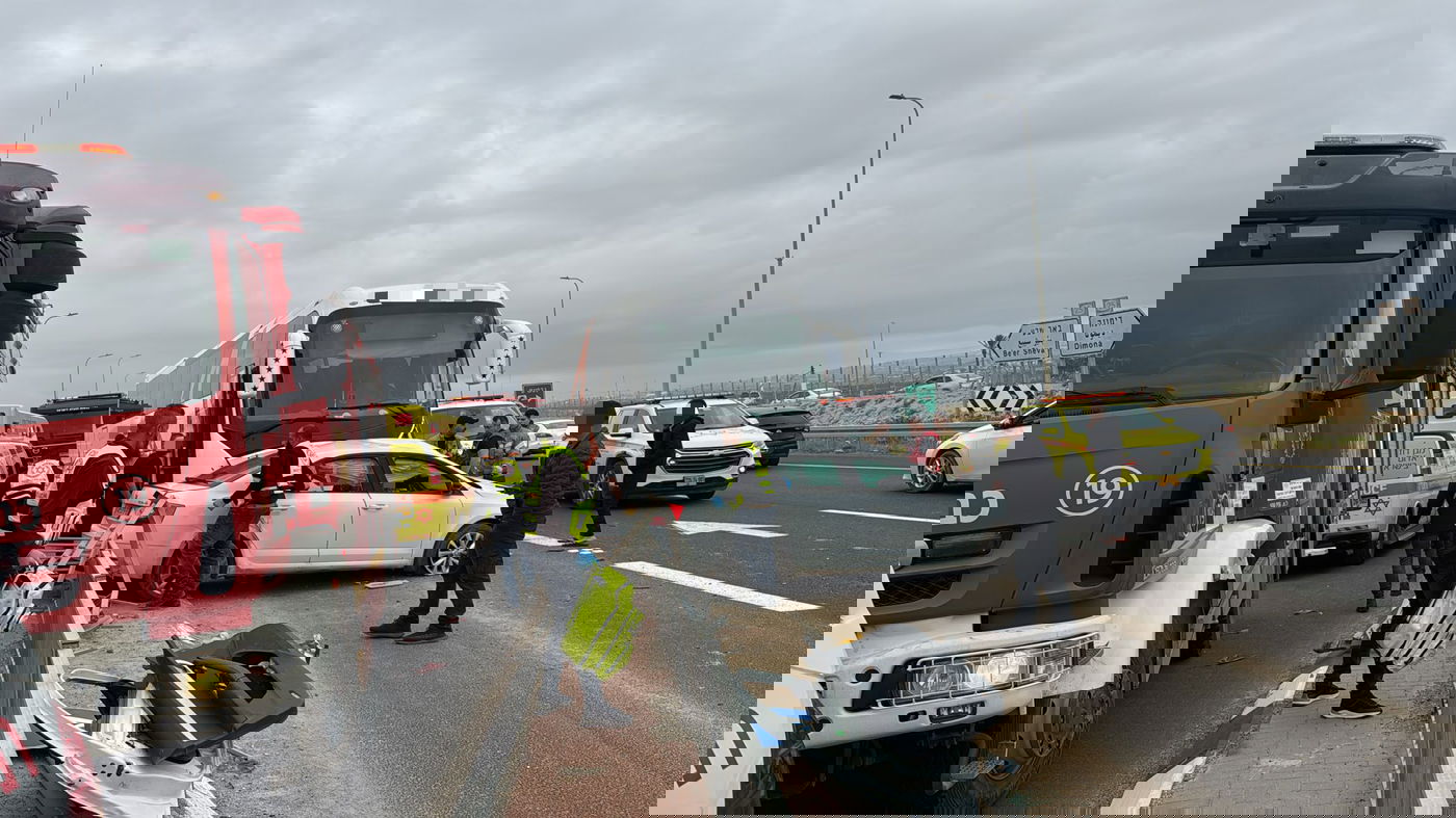 זירת התאונה