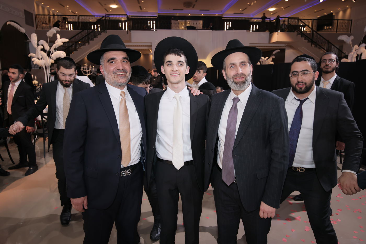 שמחת נישואי נכדת הגר"מ מאזוז 