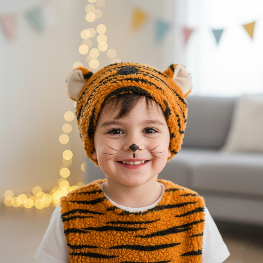 לוק עדין של נמר