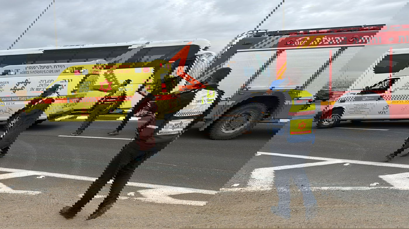 זירת התאונה