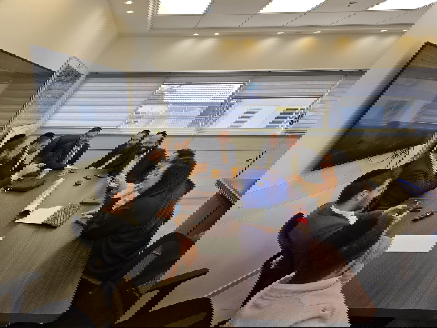 קבלת הקהל המיוחדת של סיעת ש"ס בלשכות סגני ראש העיר