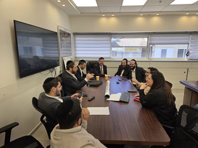 קבלת הקהל המיוחדת של סיעת ש"ס בלשכות סגני ראש העיר