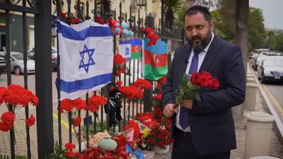 הכרזה אמיצה בבאקו: "ראיתי את התמונות ושמעתי את הסיפורים מ־7 באוקטובר"