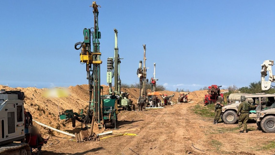 מבצעיים הנדסיים לאיתור תוואים תת-קרקעיים במרחב הקו הצהוב