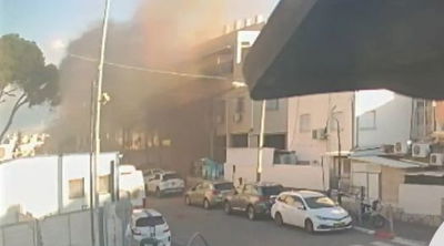 תיעוד דרמטי: פגיעה ישירה בלב בני ברק | בנס גדול לא היו נפגעים