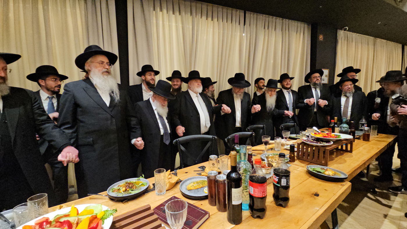 שמחת אירוסי בנו של האדמו"ר רבי ישועה ורחמים אבוחצירא