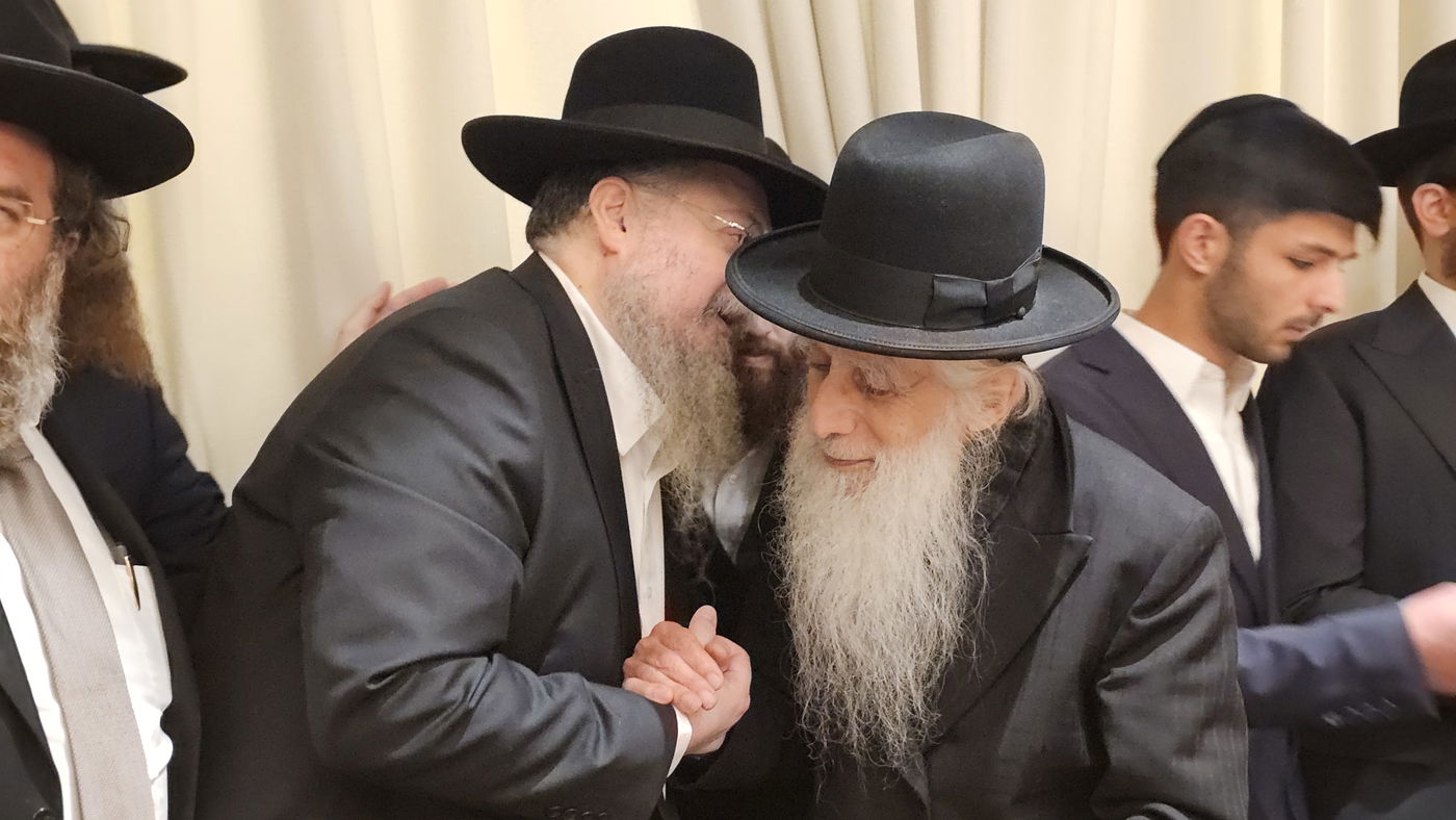 שמחת אירוסי בנו של האדמו"ר רבי ישועה ורחמים אבוחצירא