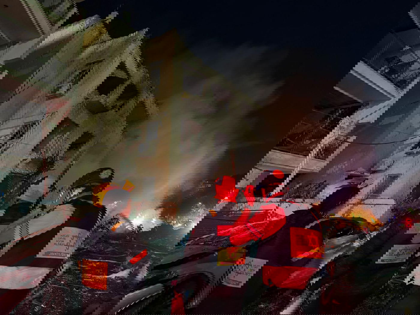 מהנפילה בתל אביב