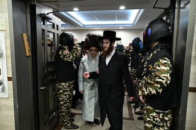 שמחת הברית לנין האדמו"ר מסאטמר