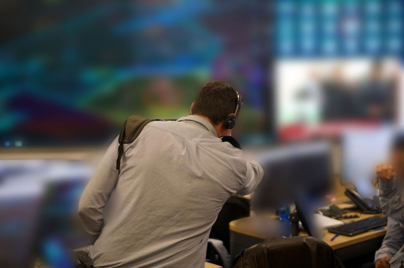 בור חיל האוויר במהלך התקיפות