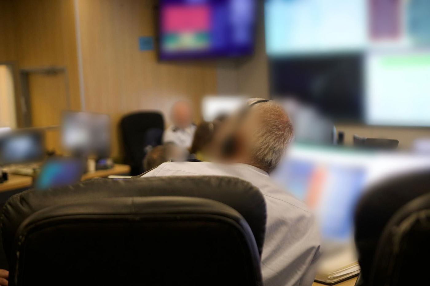 בור חיל האוויר במהלך התקיפות