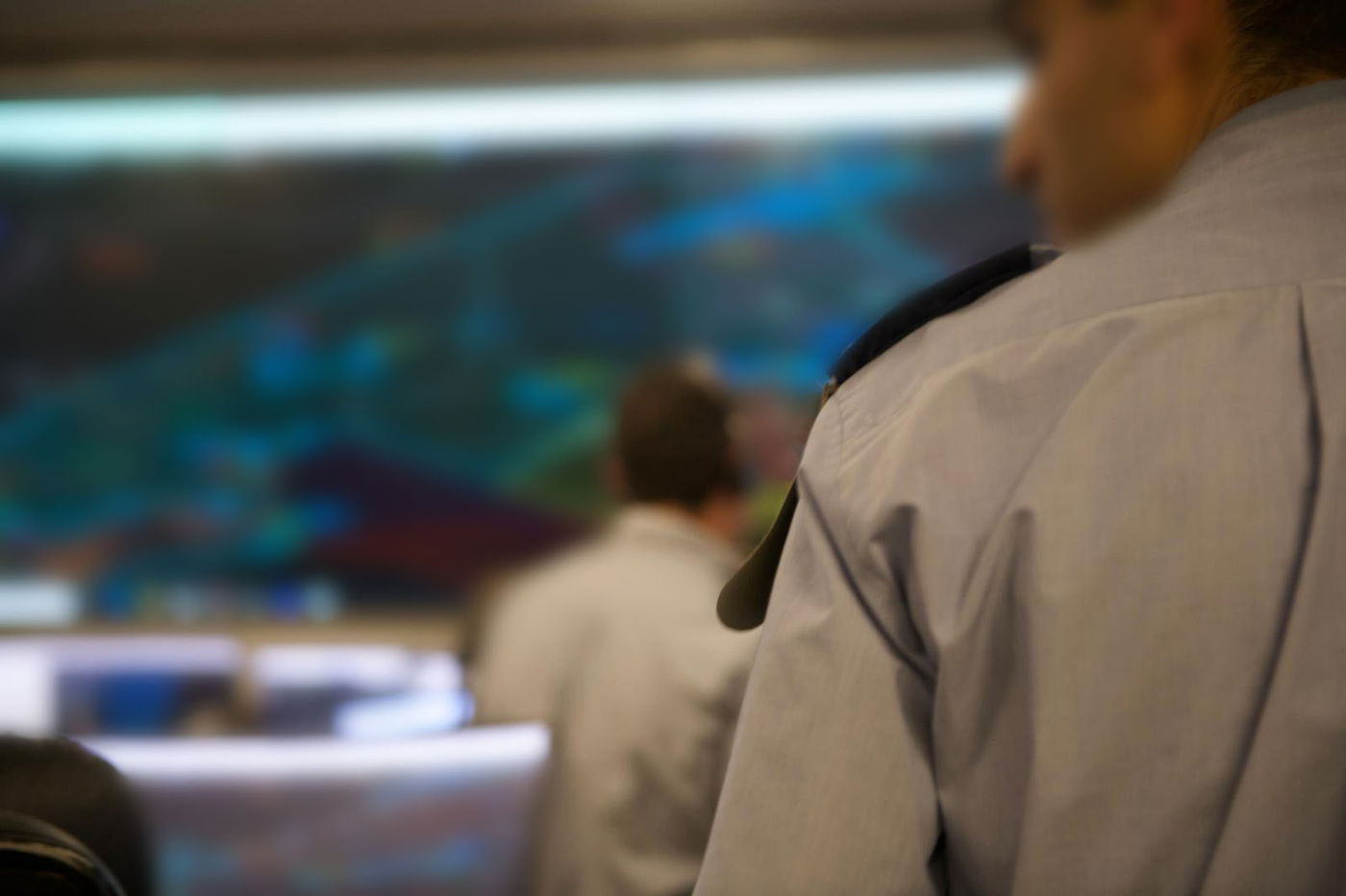 בור חיל האוויר במהלך התקיפות