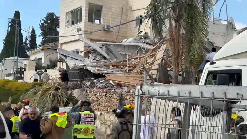 זירת הנפילה בבית שמש