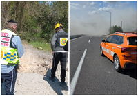 זירת הנפילה ליד בית שמש