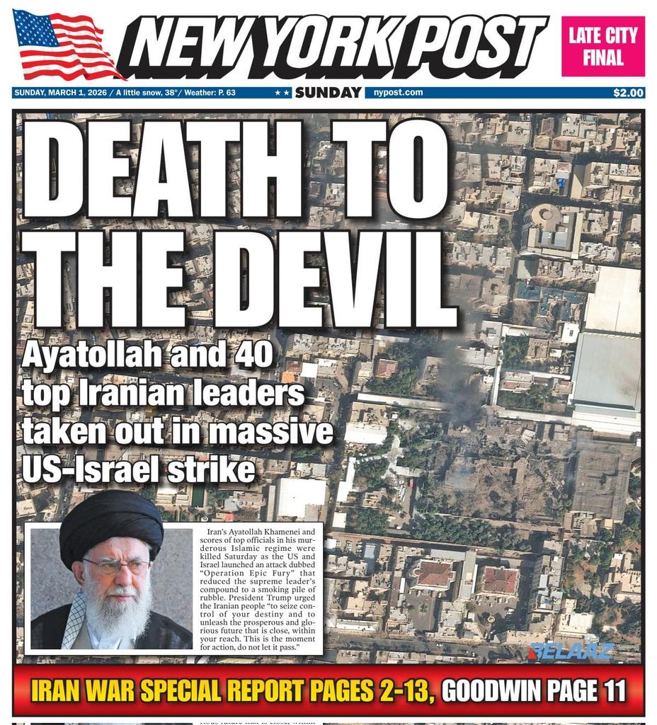 חמינאי חוסל | בין דיווח "אובייקטיבי" ל"מותו של השטן": כך מסקרים בעולם את האירוע 