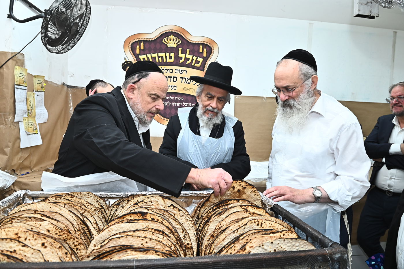 הגר"י רצאבי באפיית מצות