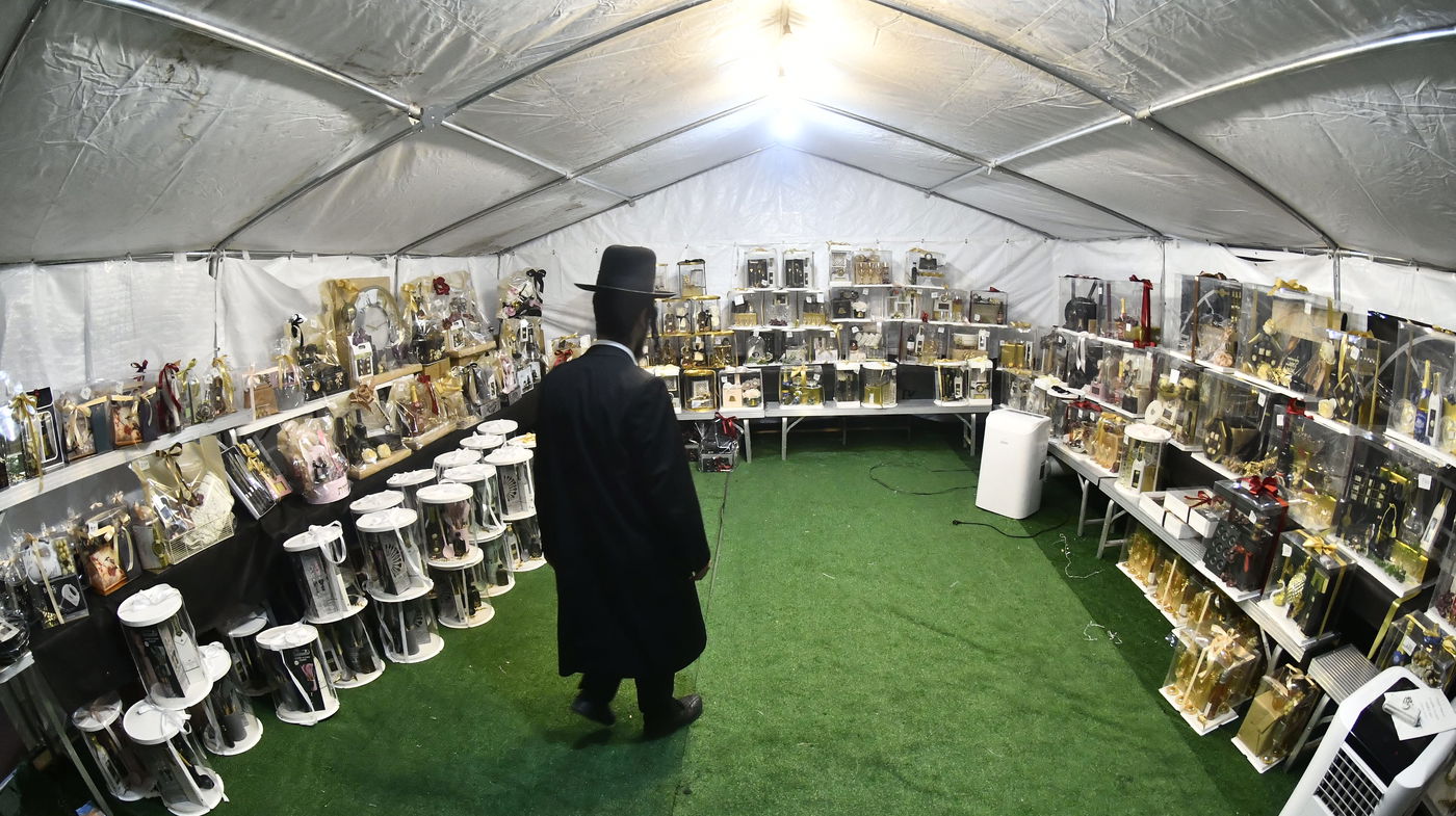 אווירת ערב פורים בבני ברק