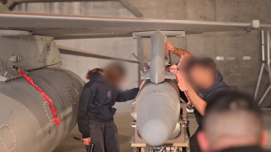 הכנת כוחות חיל האוויר לתקיפה באיראן