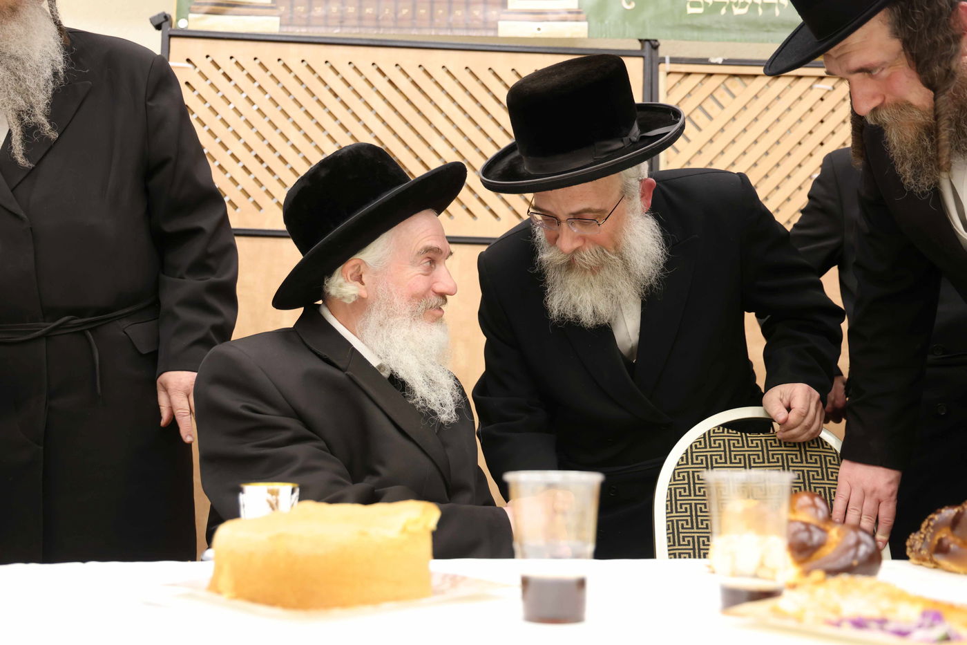 מעמד כבוד התורה בישיבת 'דרכי חיים' צאנז ירושלים