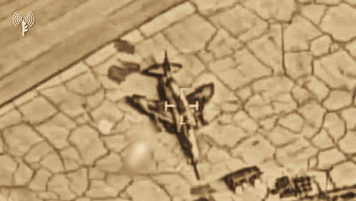 כך זה נראה באיראן: מטוסי קרב שהוכנו להמראה מושמדים על הקרקע | צפו