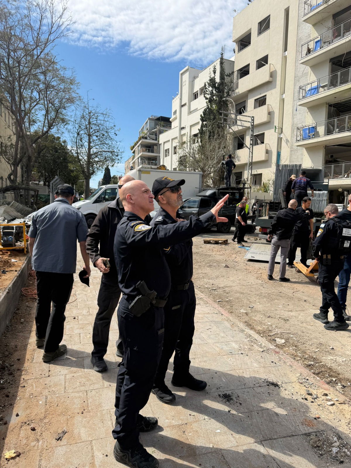 המפכ"ל ובן גביר בזירה בתל אביב