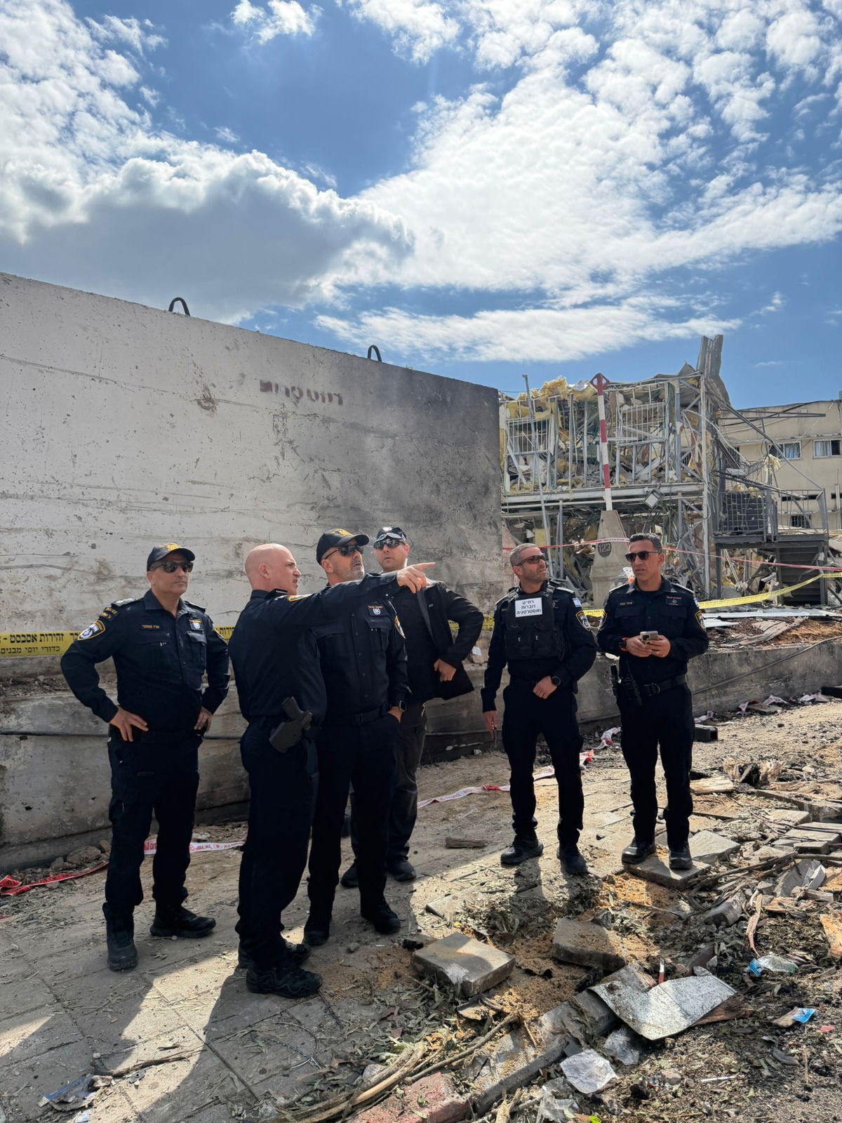 המפכ"ל ובן גביר בזירה בתל אביב