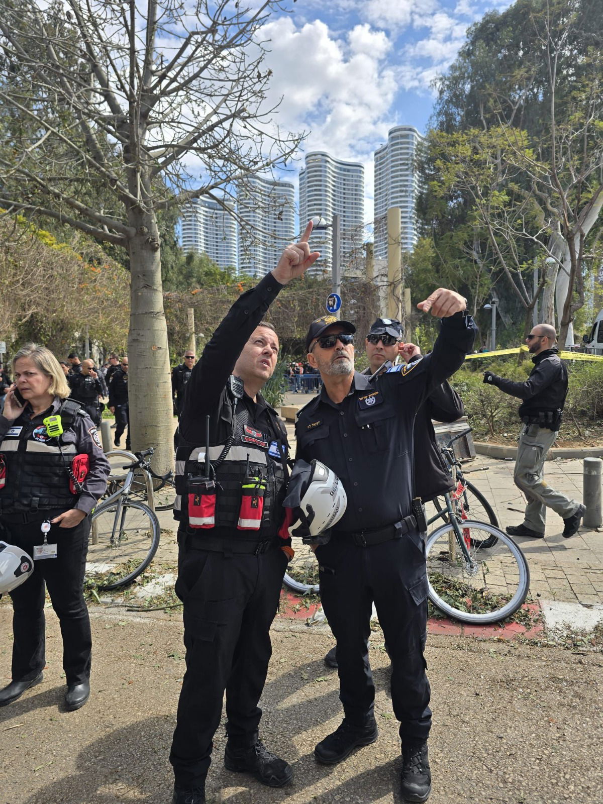 המפכ"ל ובן גביר בזירה בתל אביב