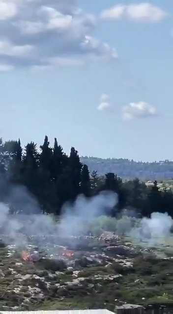 רסיס איראני ליד רמאללה