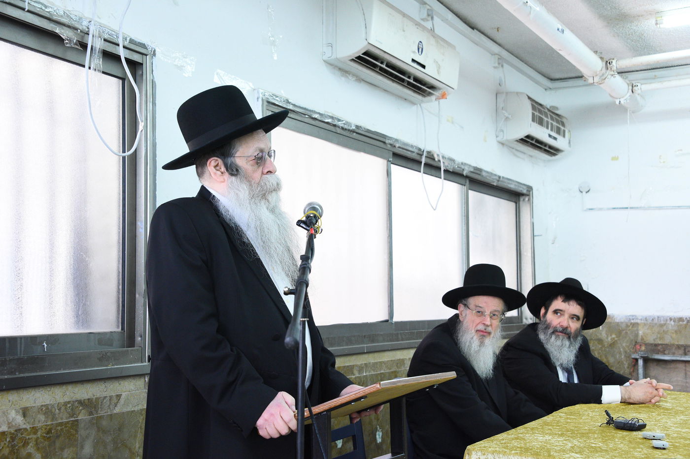 הגר"ד לנדו בישיבת 'קריית מלך'