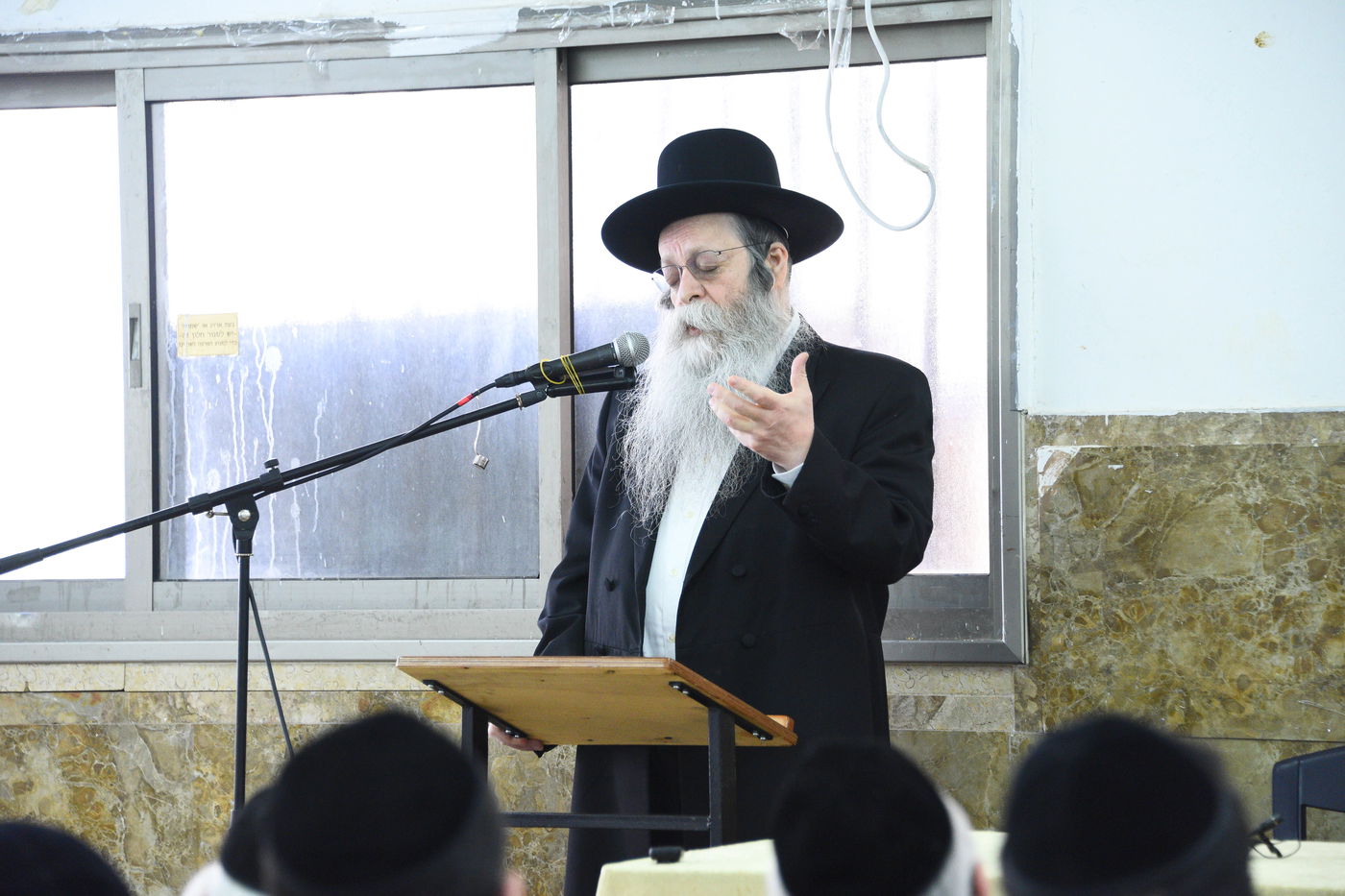 הגר"ד לנדו בישיבת 'קריית מלך'