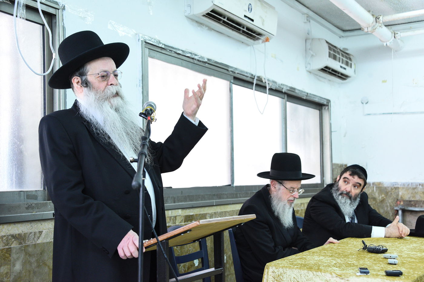 הגר"ד לנדו בישיבת 'קריית מלך'