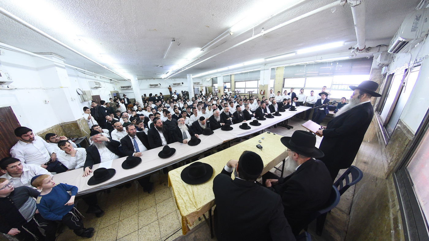 הגר"ד לנדו בישיבת 'קריית מלך'