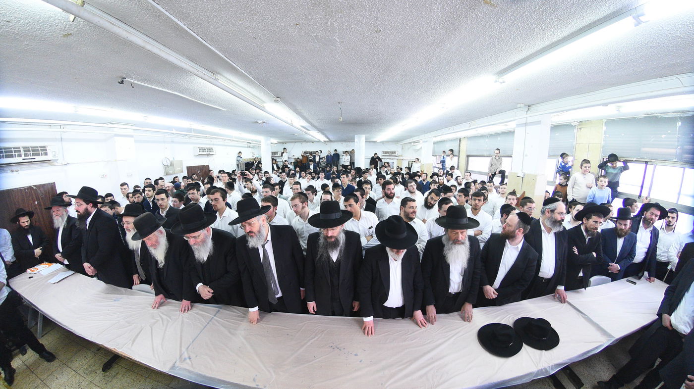 הגר"ד לנדו בישיבת 'קריית מלך'