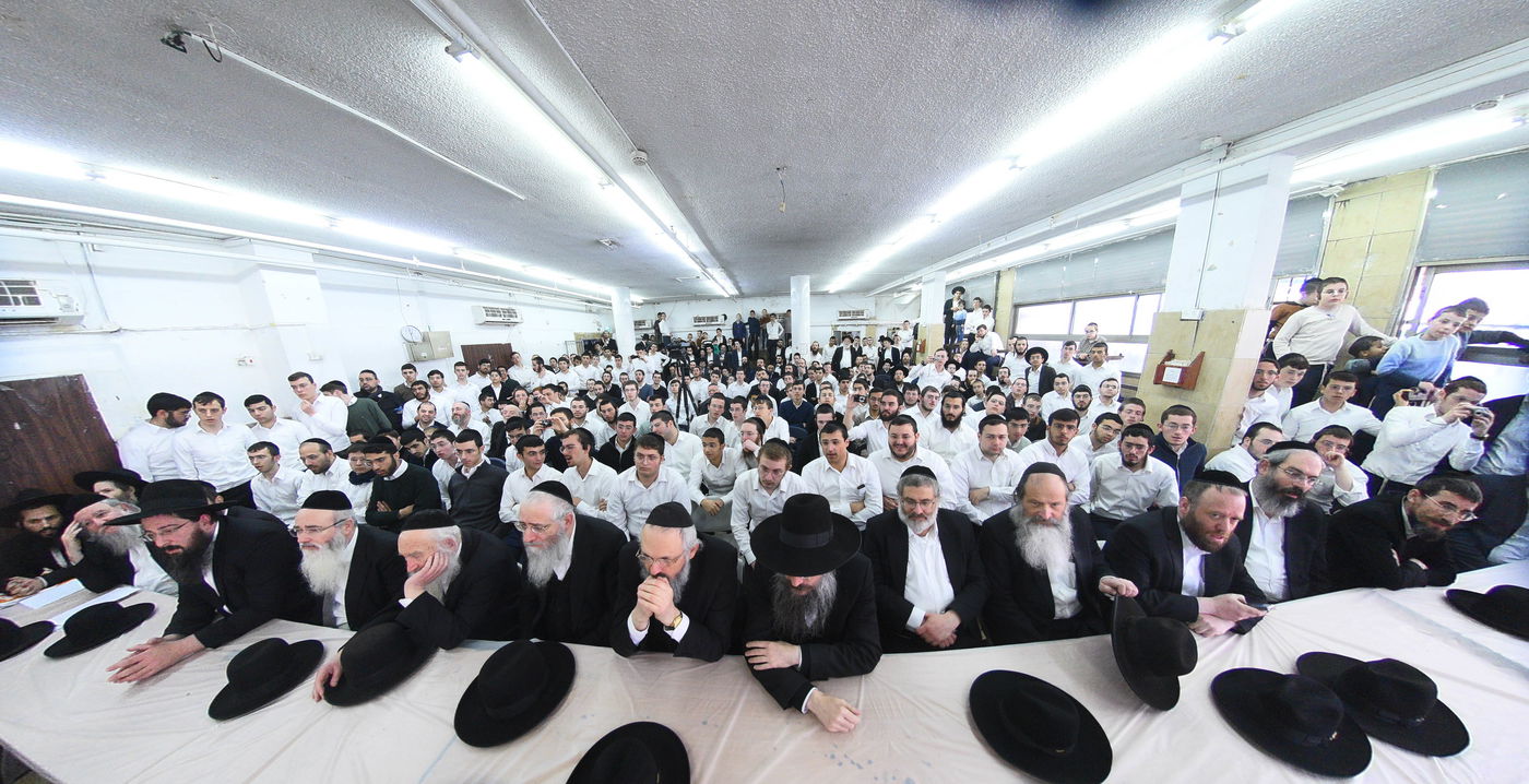 הגר"ד לנדו בישיבת 'קריית מלך'