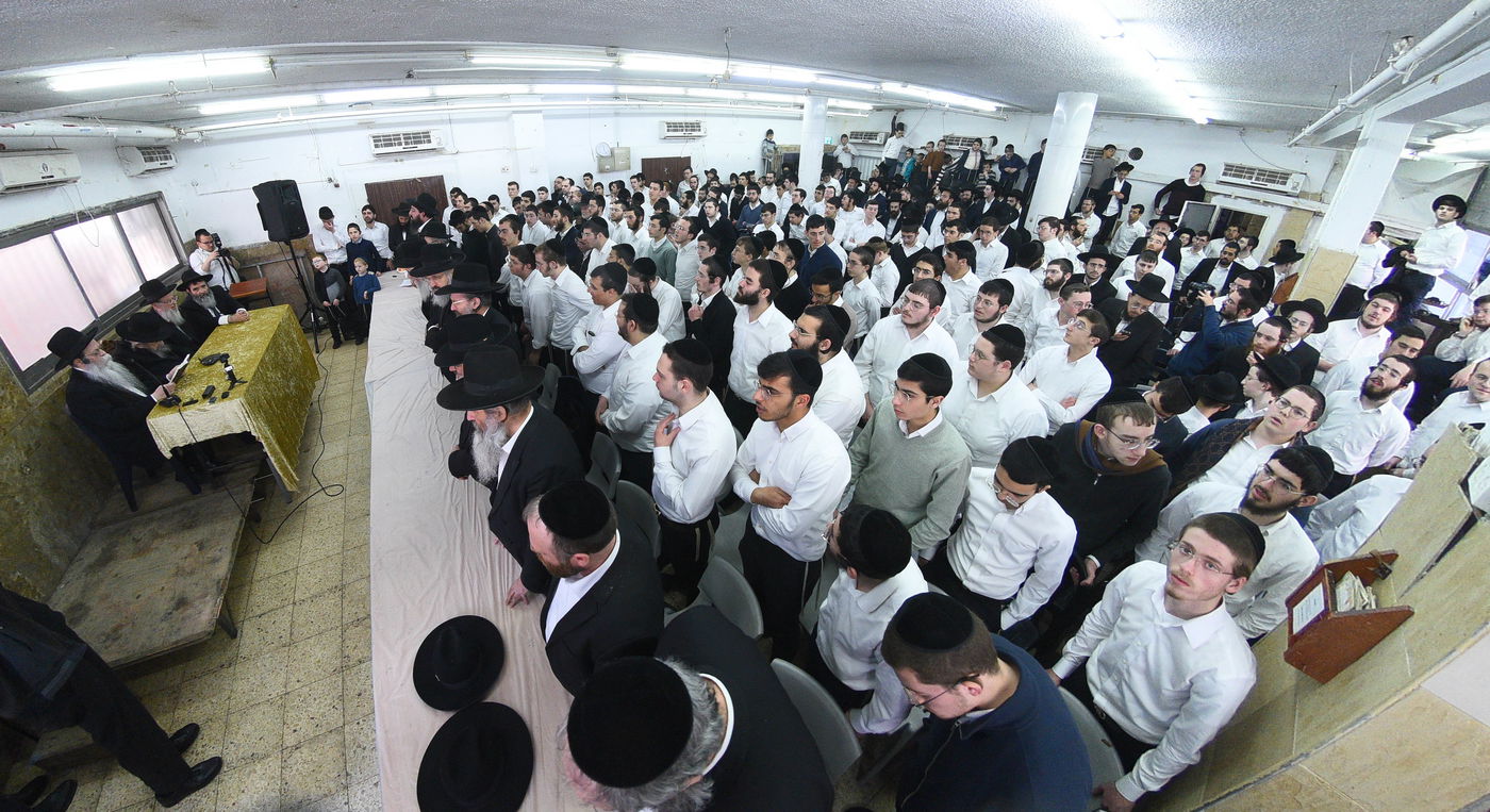 הגר"ד לנדו בישיבת 'קריית מלך'