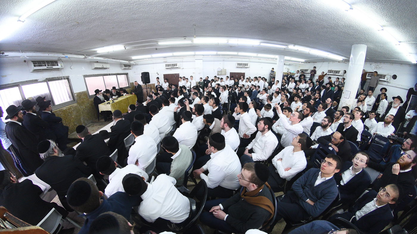 הגר"ד לנדו בישיבת 'קריית מלך'