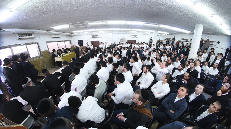 הגר"ד לנדו בישיבת 'קריית מלך'