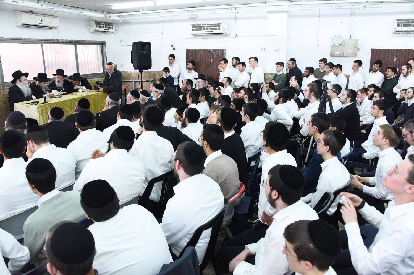 הגר"ד לנדו בישיבת 'קריית מלך'