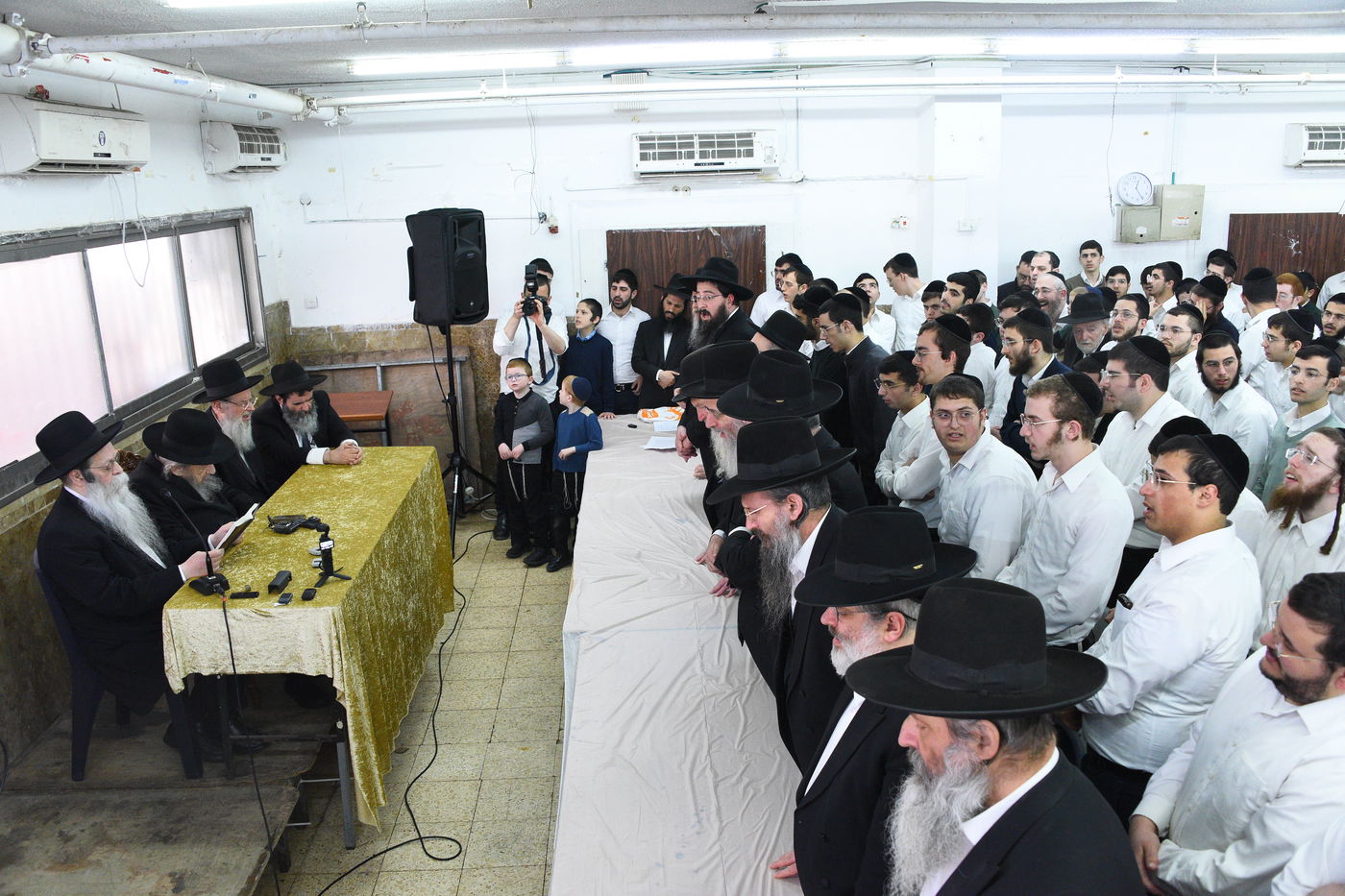 הגר"ד לנדו בישיבת 'קריית מלך'