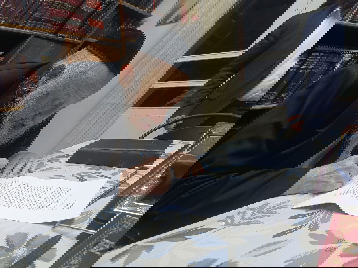 הגרב"ד פוברסקי חותם על המכתב