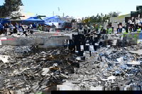 זירת הנפילה בבית שמש