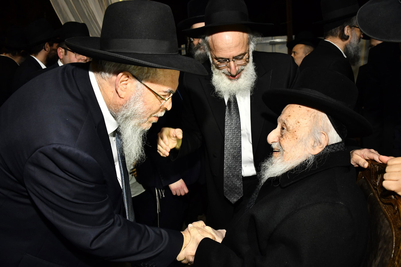 שמחת נישואי נכד הגרב"ד פוברסקי