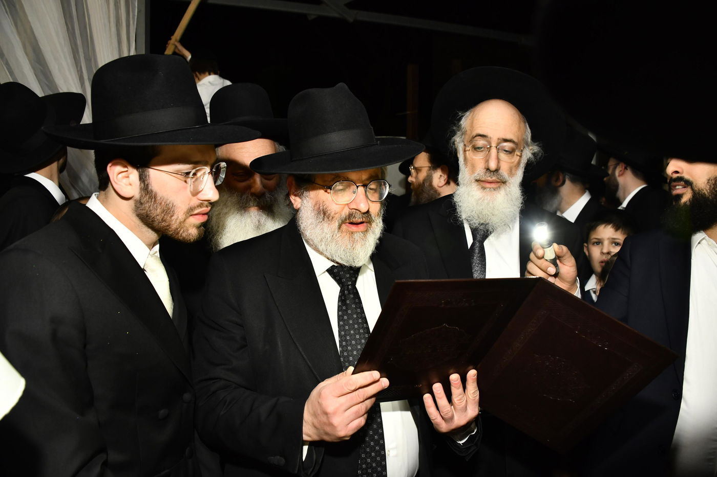 שמחת נישואי נכד הגרב"ד פוברסקי