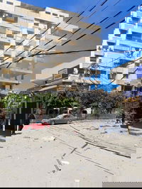 מבנה שהותקף בדאחיה בביירות