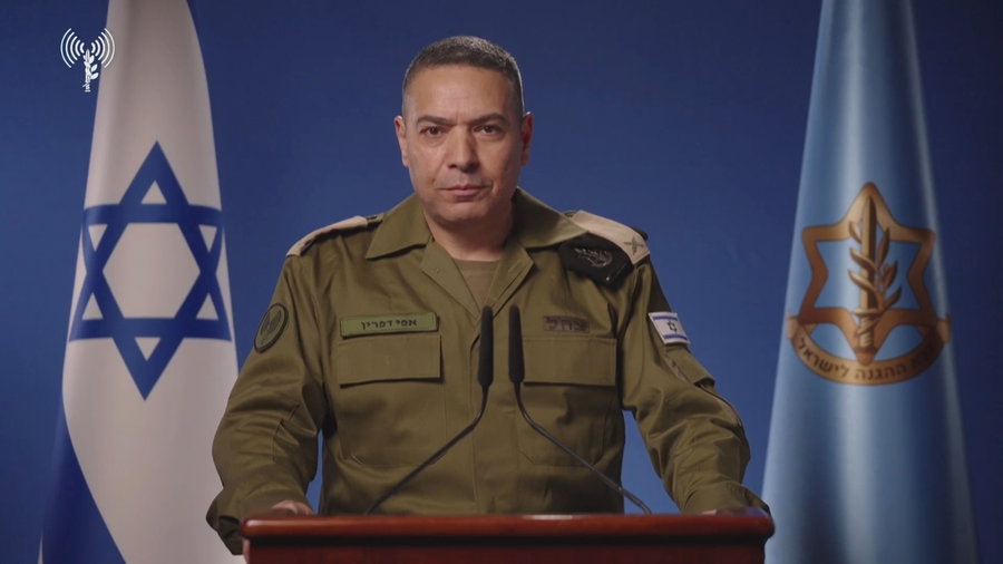 היום השלישי ל'שאגת הארי': ההצהרה המלאה של דובר צה"ל אפי דפרין