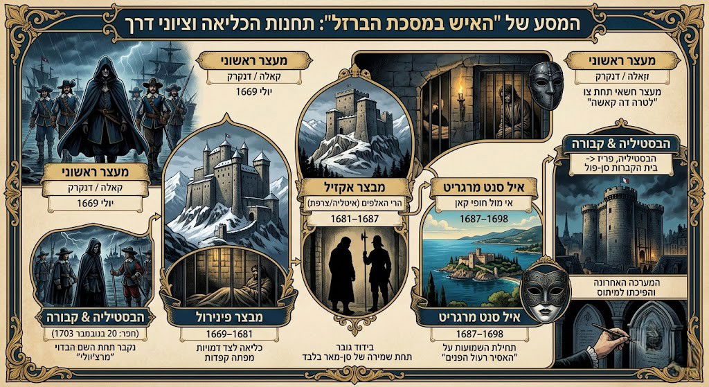 המסע של האסיר במסכה