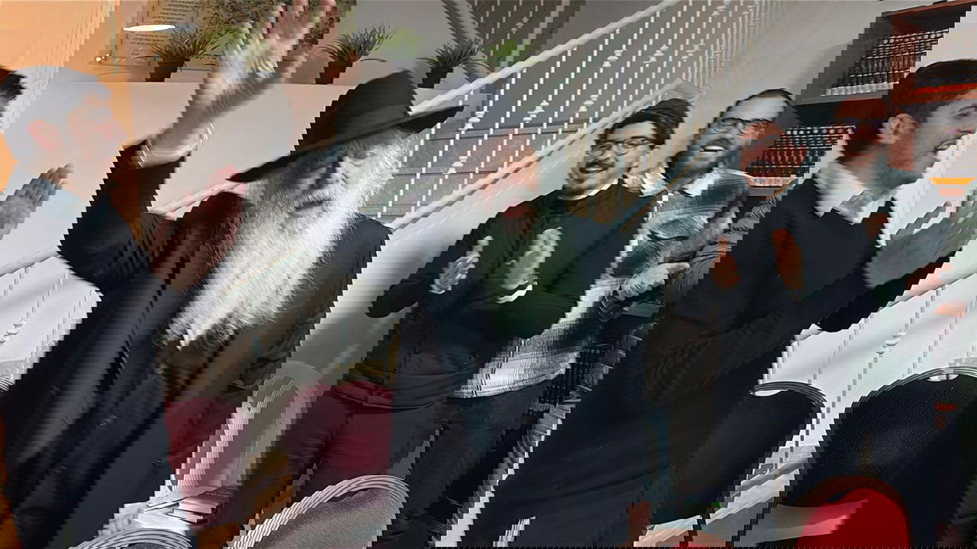 ליל פורים אצל האדמו"ר רבי דוד חנניה פינטו